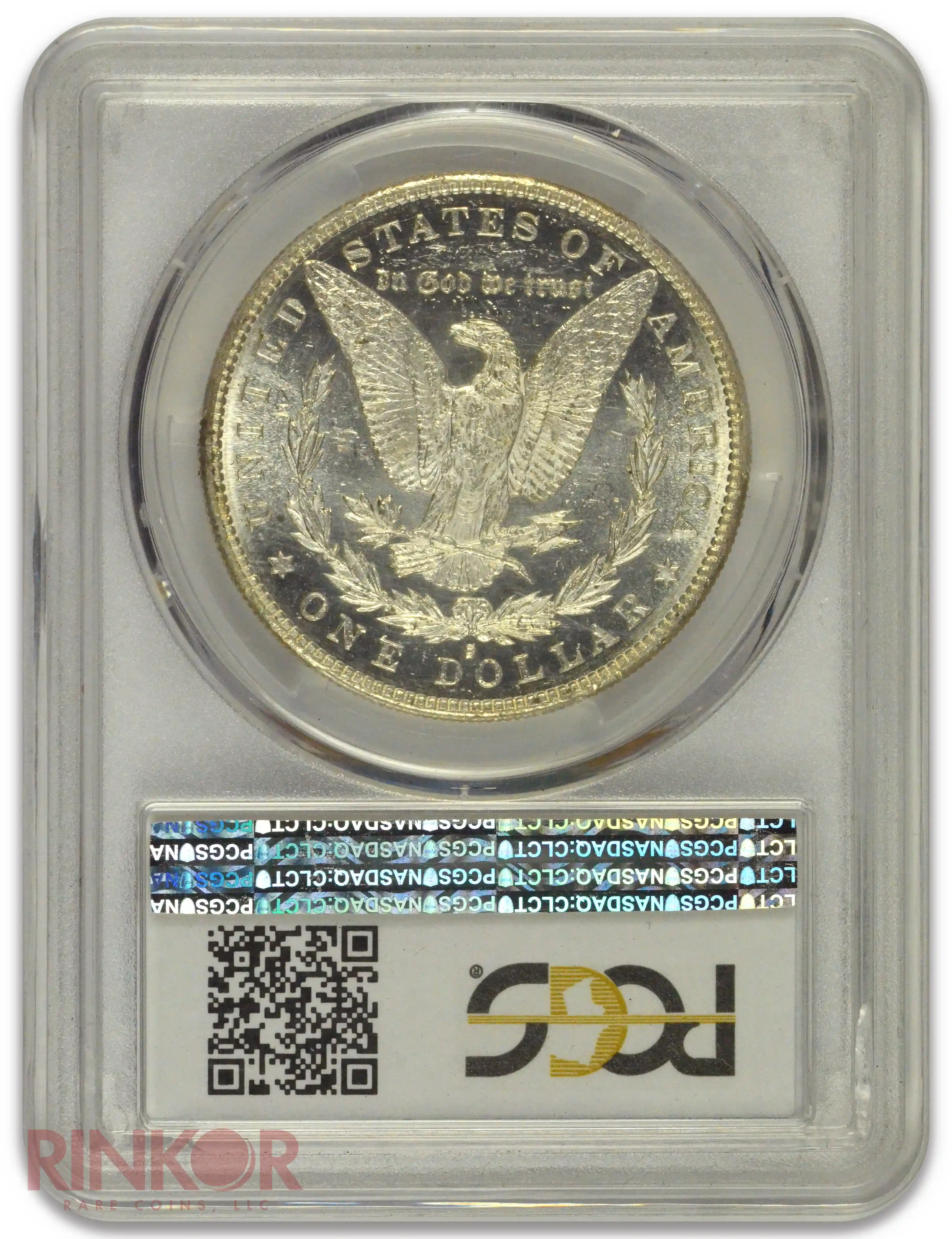 1890-S $1 Morgan Dollar PCGS MS 64 DMPL CAC