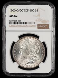 1900 O/CC Top-100 $1 NGC MS 62