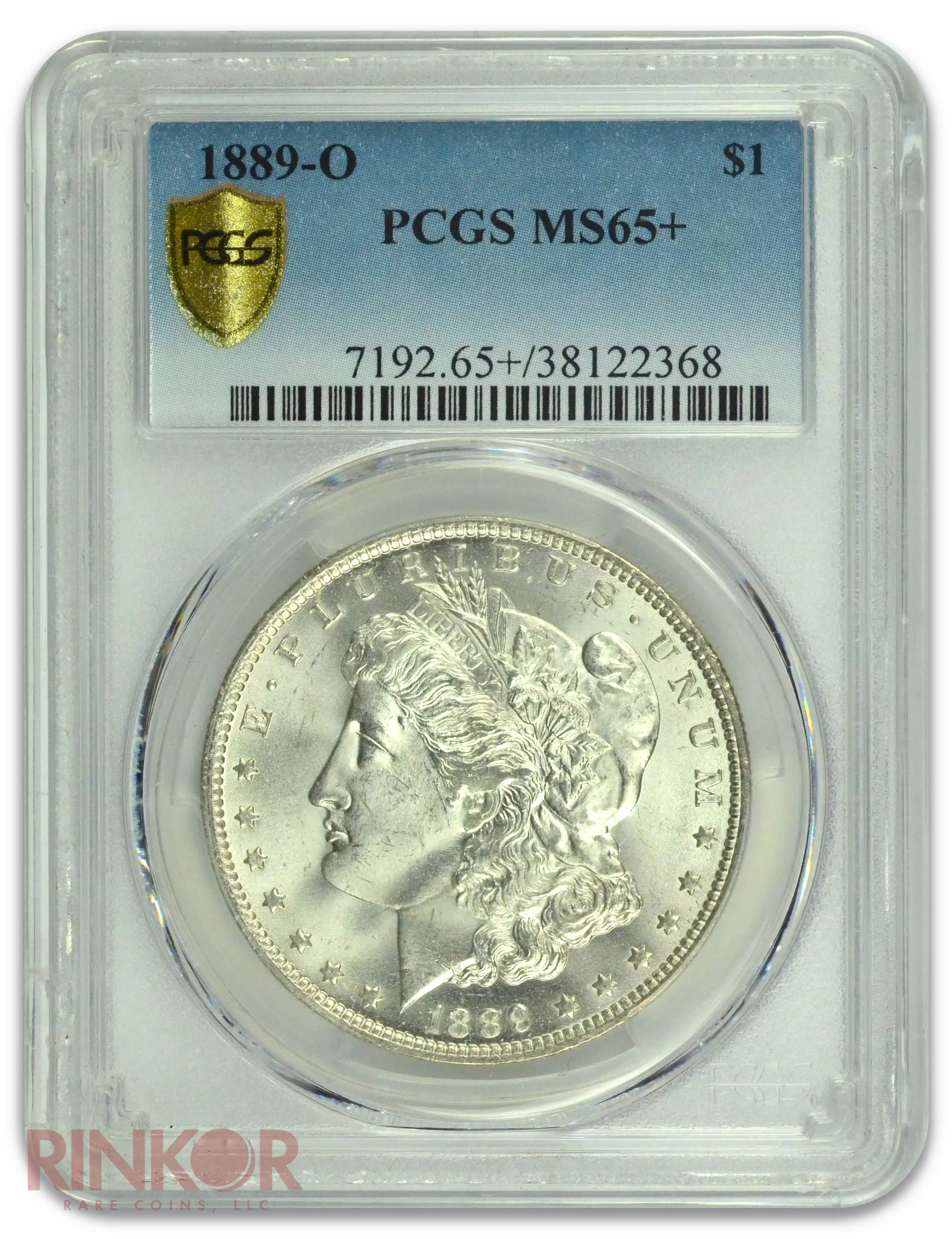 1889-O $1 Morgan Dollar PCGS MS 65+