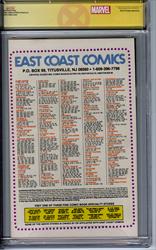 Longshot #6 CGC 9.4 Signature Series Signed by Arthur Adams 