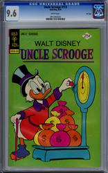 Uncle Scrooge #113 CGC 9.6 (Gold Key, 1974) 