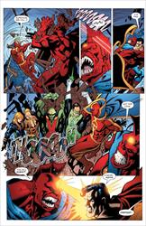 JLA #119 Page 11 Artist:  Chris Batista (Penciller) ,  Mark Farmer (Inker) Media Type: Pen and Ink Art Type: Interior Page 
