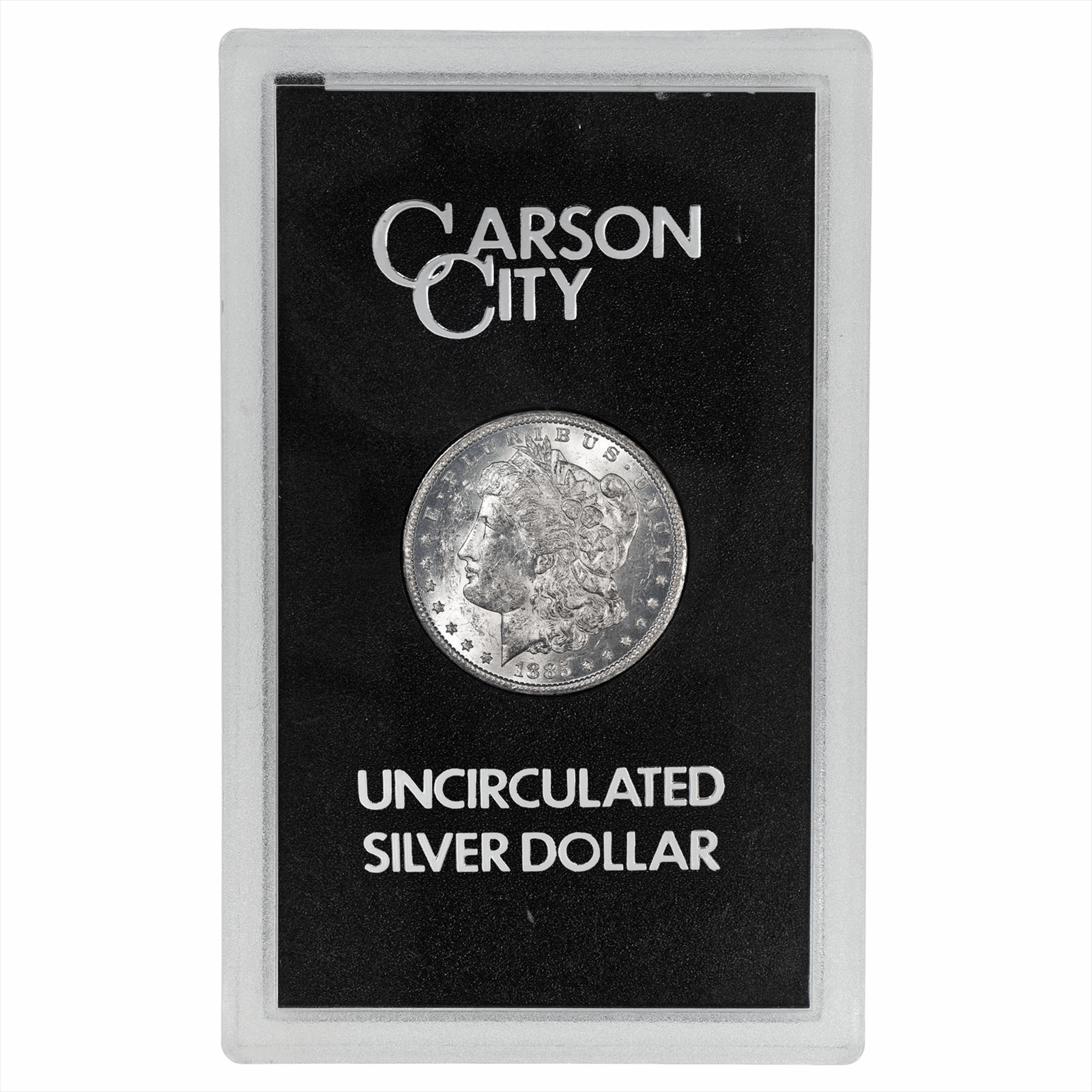 1885-CC GSA Morgan Silver Dollar $1 w/ Box + CoA 