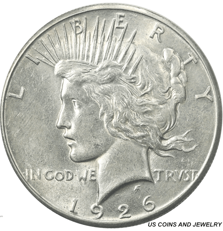 1926-S Peace Dollar Uncirculated JO/798 