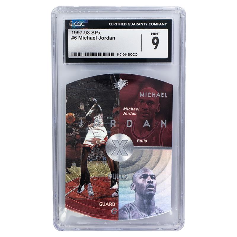 1997-98 SPx Michael Jordan #6 CGC Mint 9 