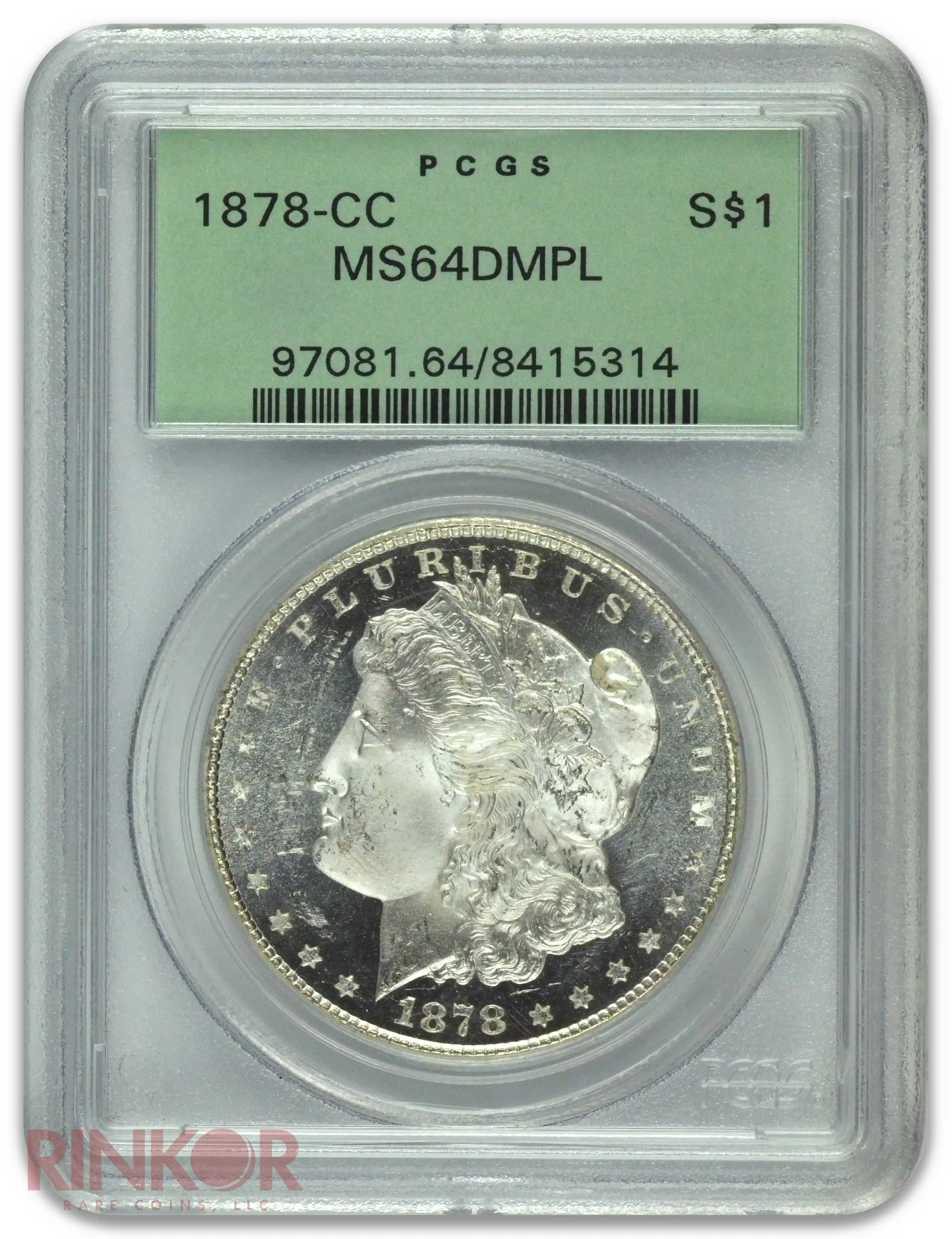 1878-CC $1 Morgan Dollar PCGS