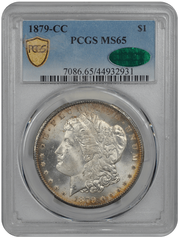 1879-CC $1 Morgan Dollar PCGS  (CAC) #3400-5 MS65