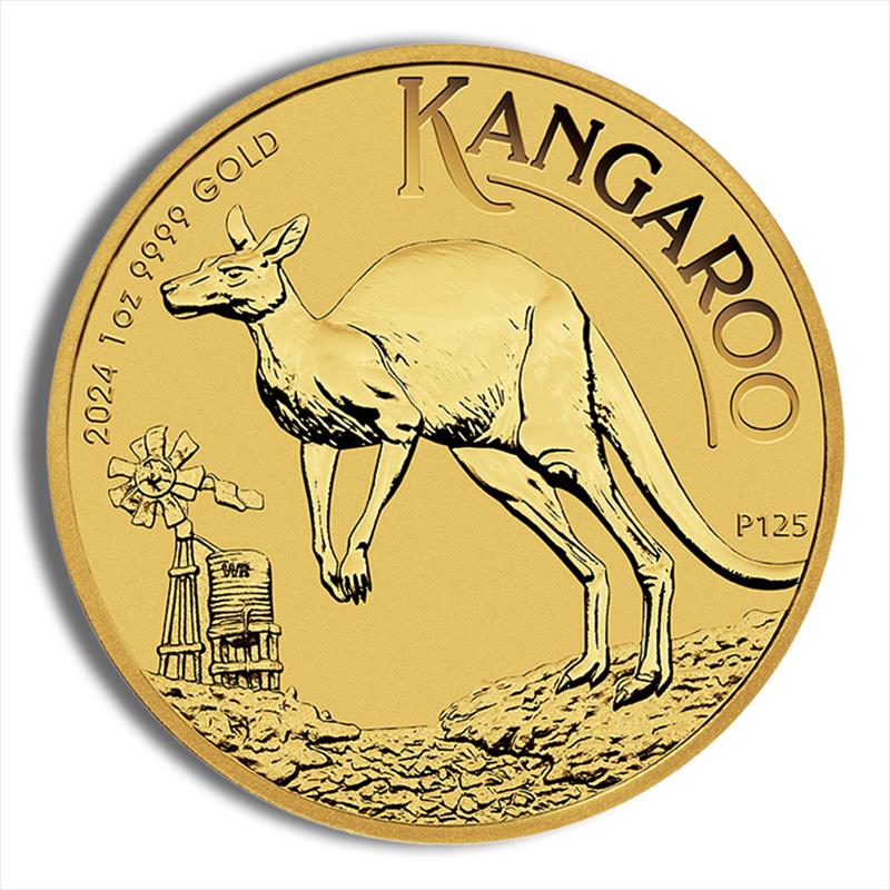 2024 1 oz Australian Kangaroo Gold Coin