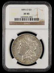 1895 O $1 NGC XF-45