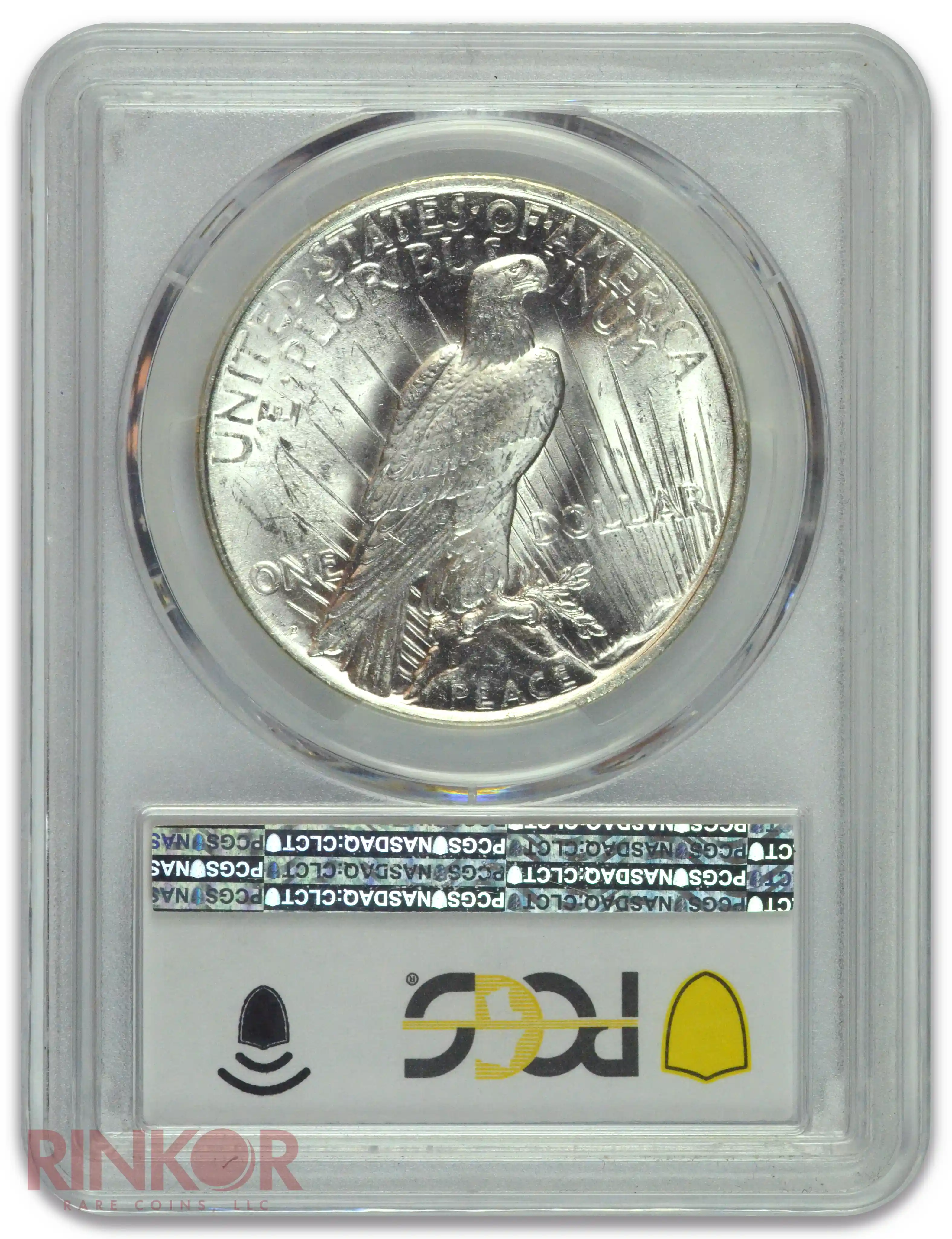 1922-D $1 Peace Dollar PCGS MS 66