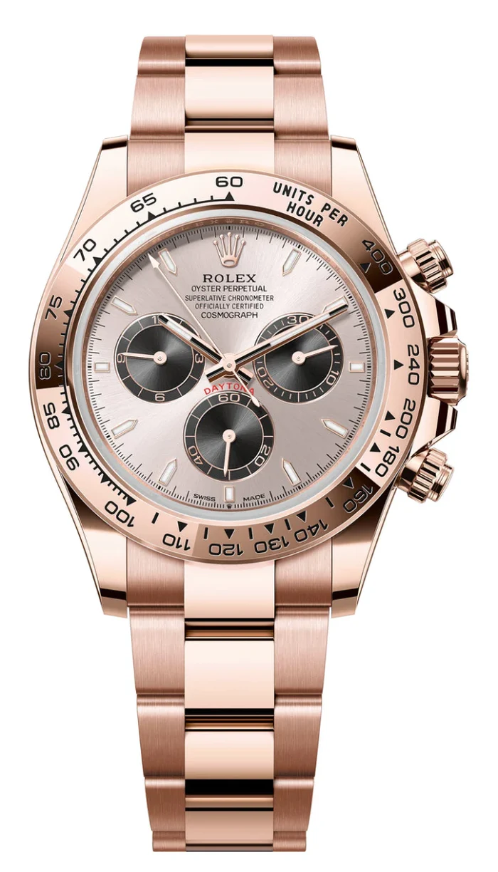 Rolex 40mm Daytona Sundust Ref/126505 Watch and Card (2024) 