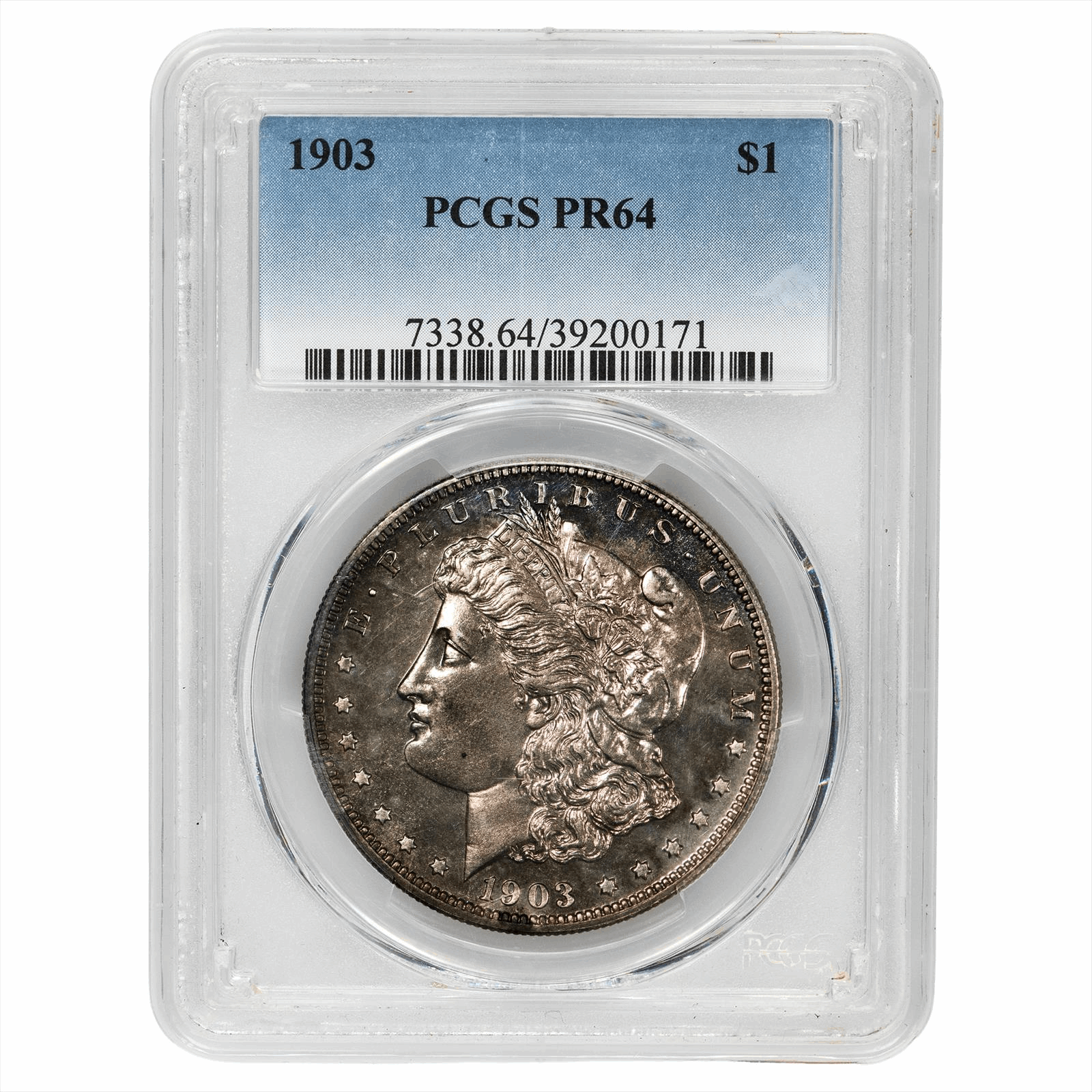 1903 Morgan Silver Dollar $1 PCGS PR 64