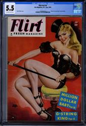 Flirt V2 #3 Flirt Magazine Inc June 1949 CGC 5.5