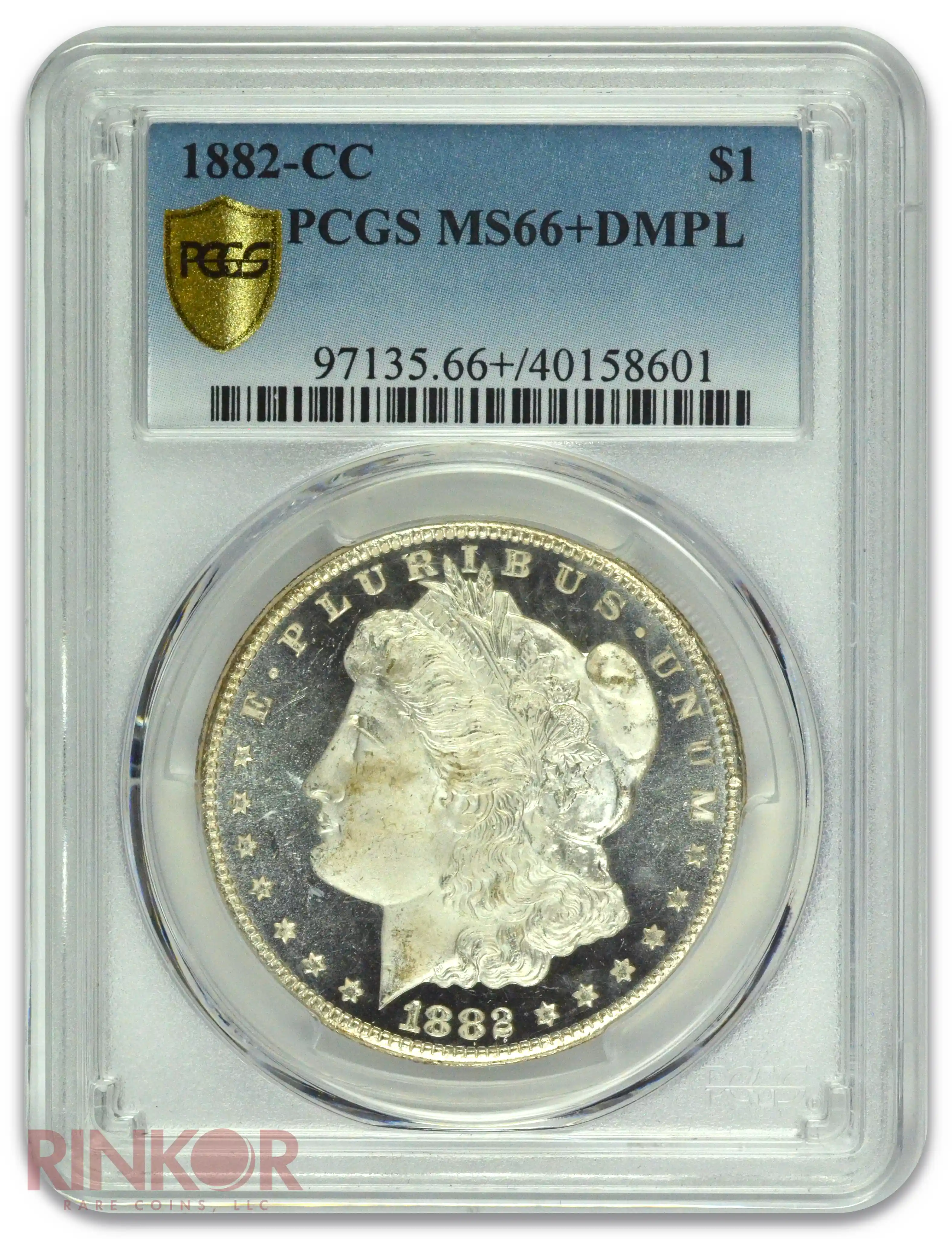 1882-CC $1 Morgan Dollar PCGS