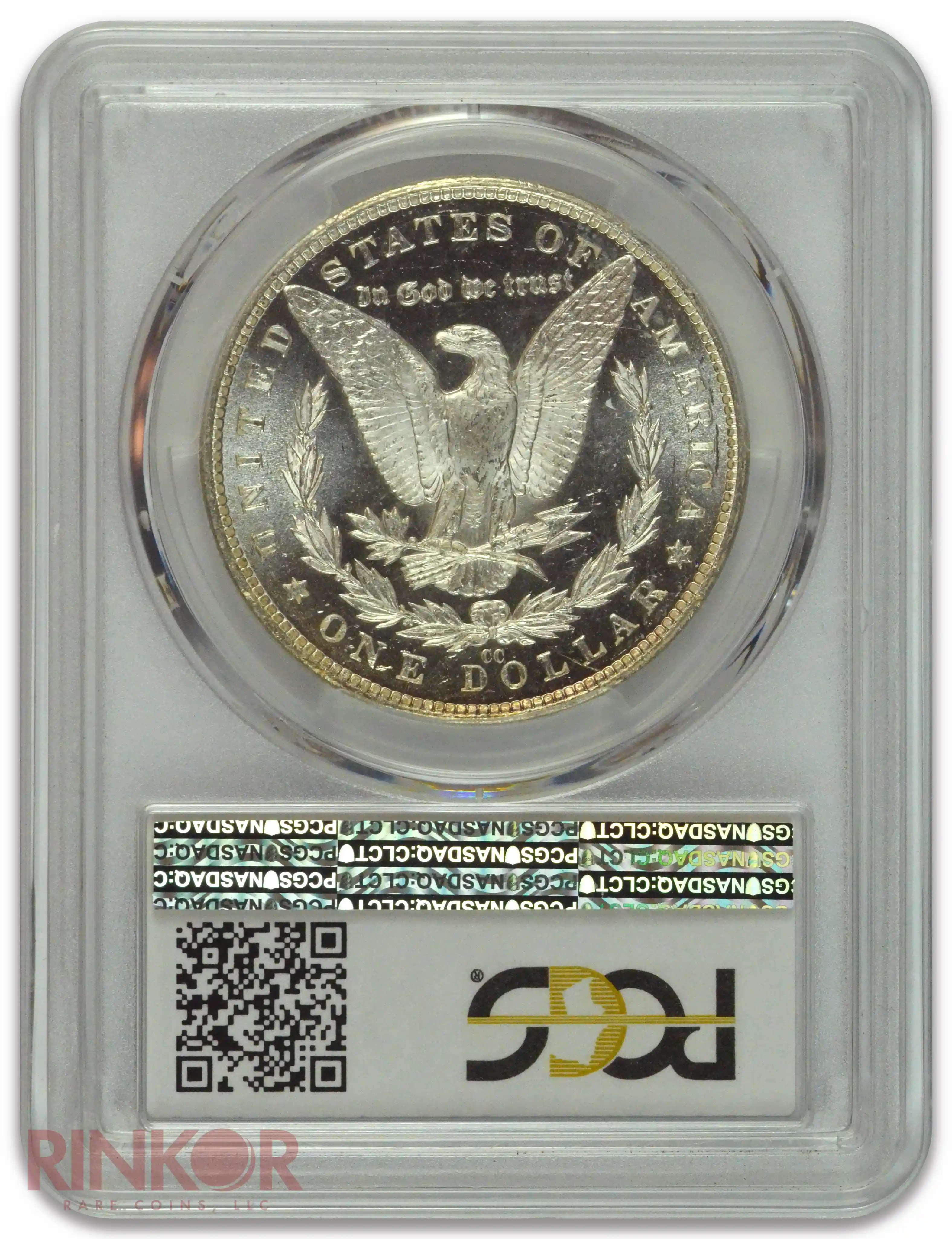 1882-CC $1 Morgan Dollar PCGS MS 65+ DMPL