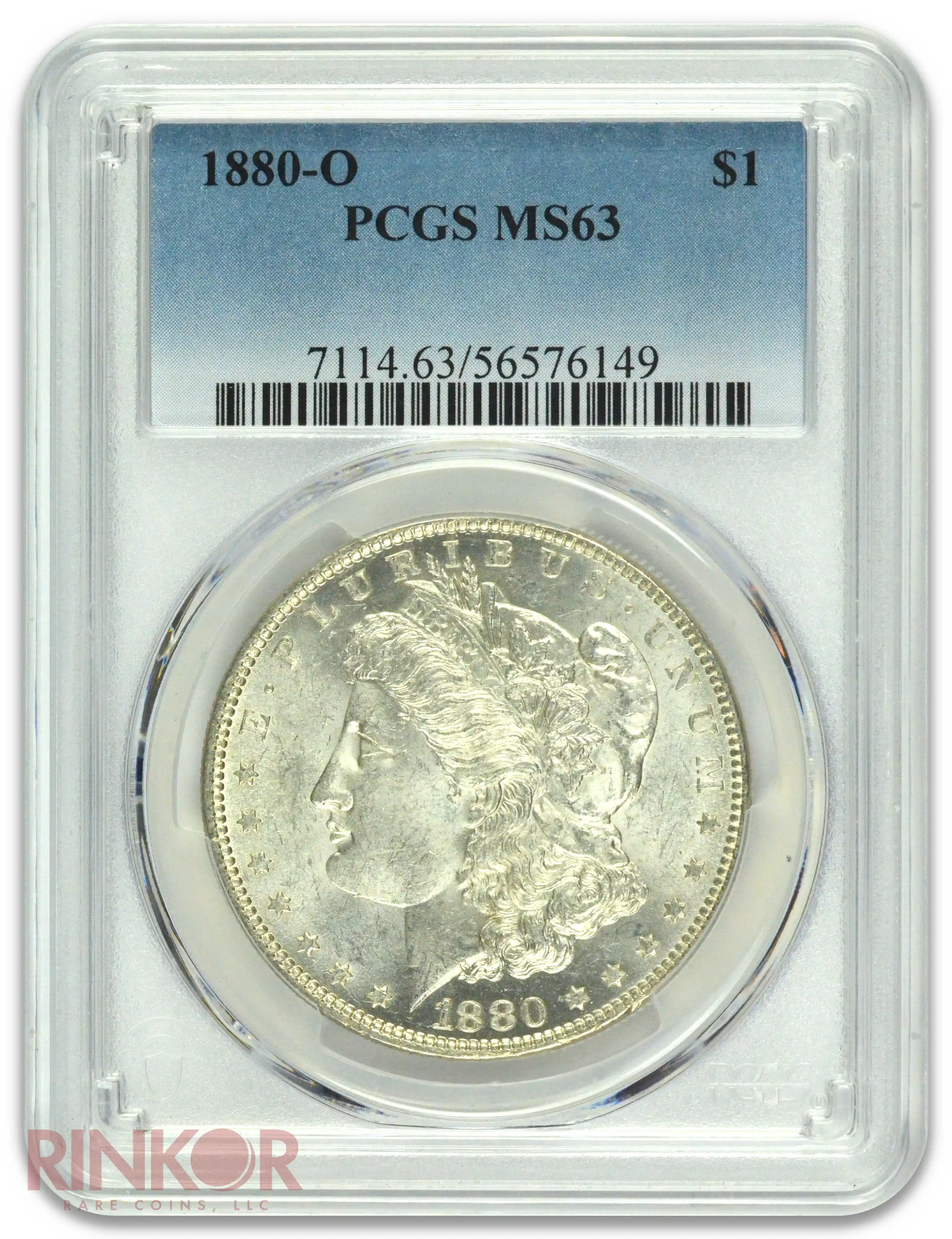 1880-O $1 Morgan Dollar PCGS MS 63