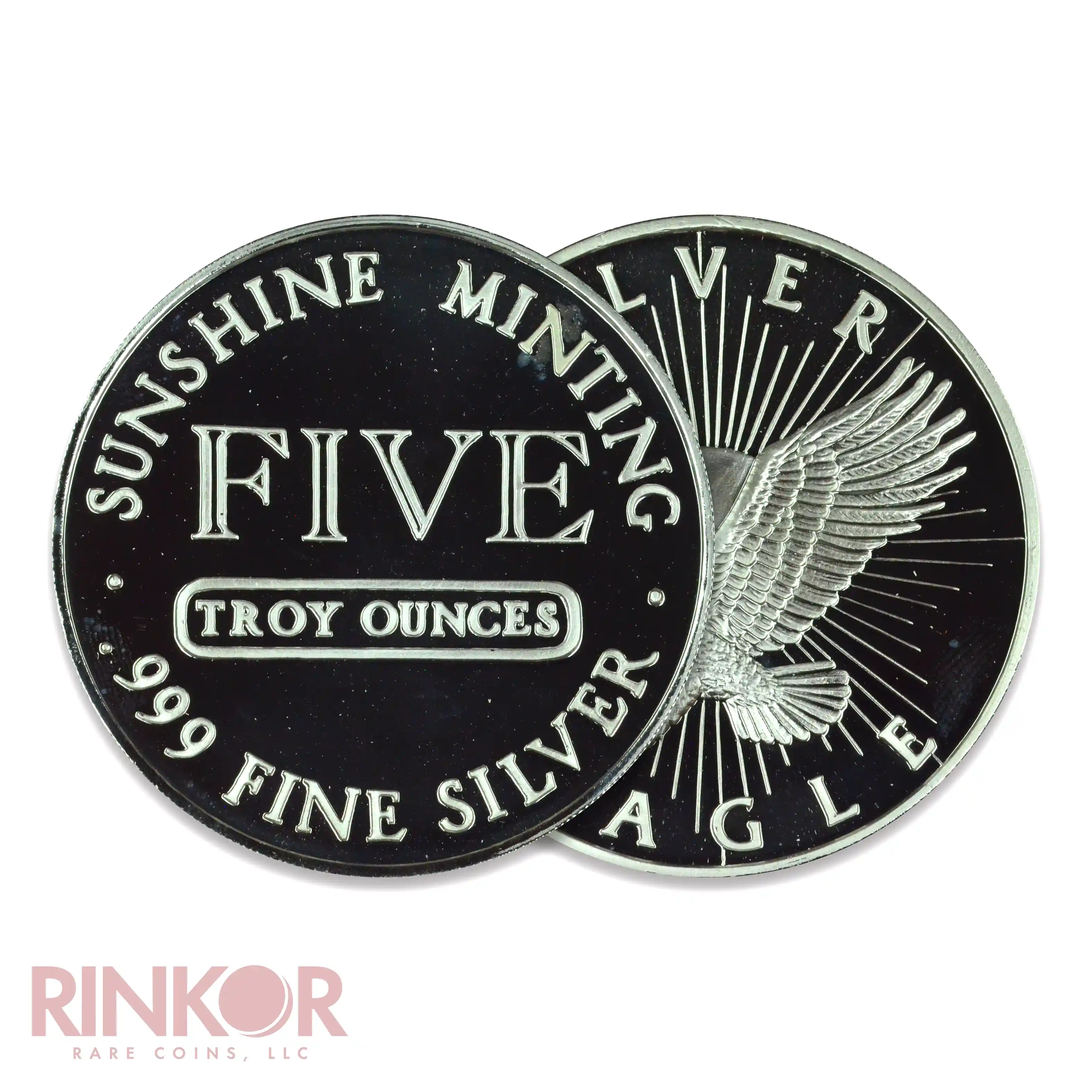 5oz Silver Round (Assorted Brands & Designs)