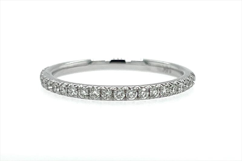0.25cttw Diamond Stackable Ring in 14k White Gold 
