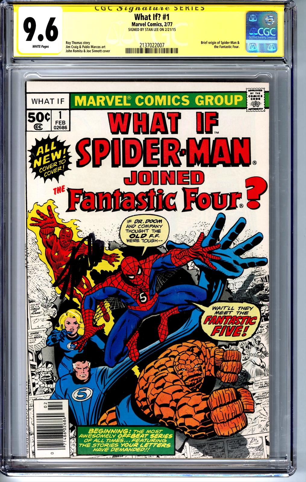 What If #1 CGC 9.6 