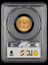 1893-S $5 Gold Fairmont Collection PCGS MS 64 CAC