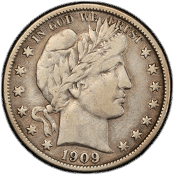 1909-O 50c PCGS VF20 