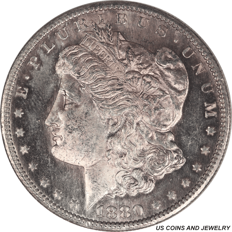 1880-S MORGAN $1 