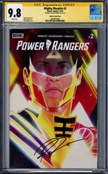 Mighty Morphin #2 CGC Signature Series 9.8 (BOOM, 2020) Signed by Ryan Parrott 