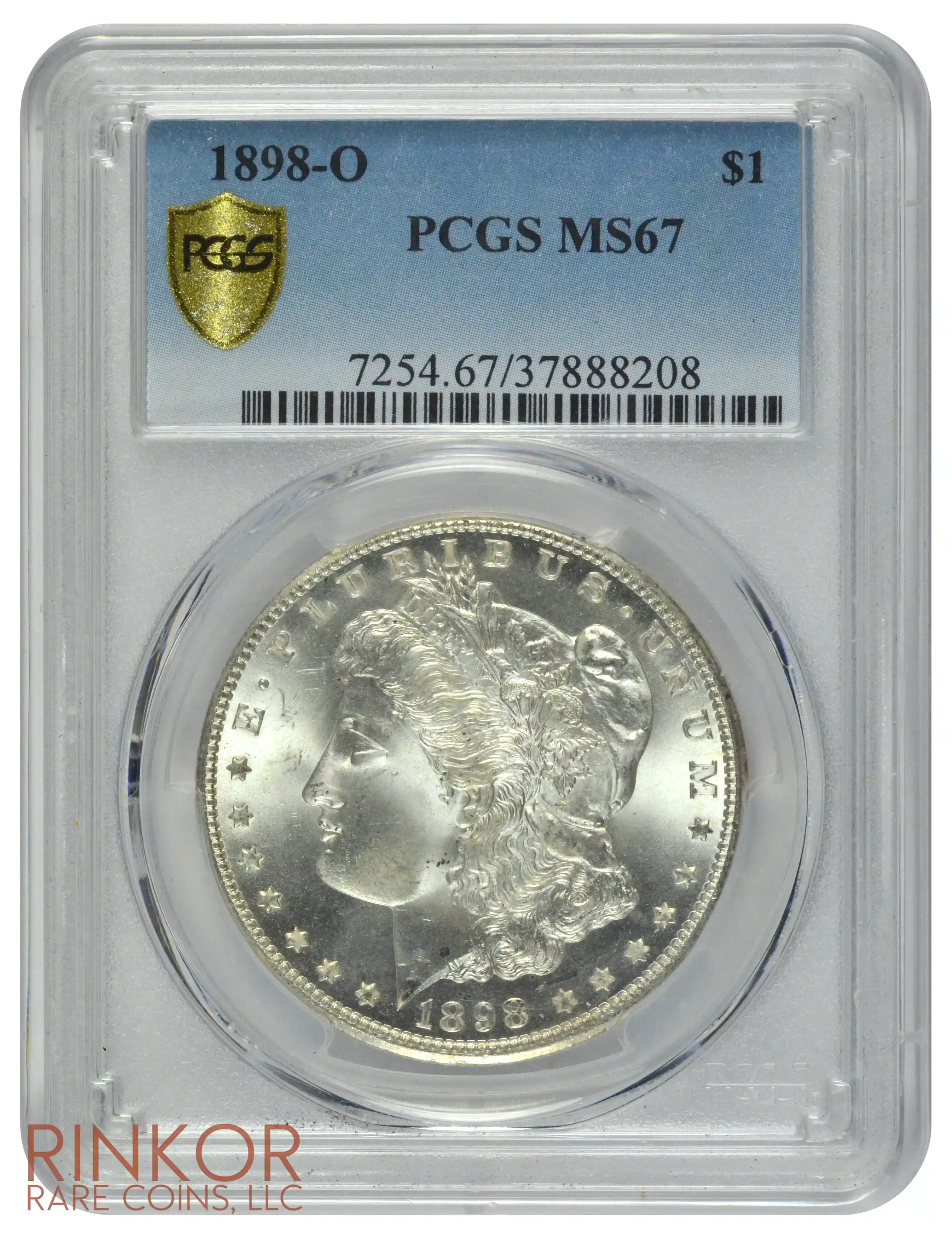 1898-O $1 PCGS MS 67