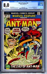 Marvel Feature #10 CGC 8.0 8.0