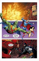 JLA: Classified #13, Page 4 Artist:  Jackson Butch  Guice (Penciller) Media Type: Pen and Ink Art Type: Interior Page 