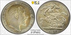 1902 Silver Great Britain Matte Proof Set PCGS PR62 to 64 