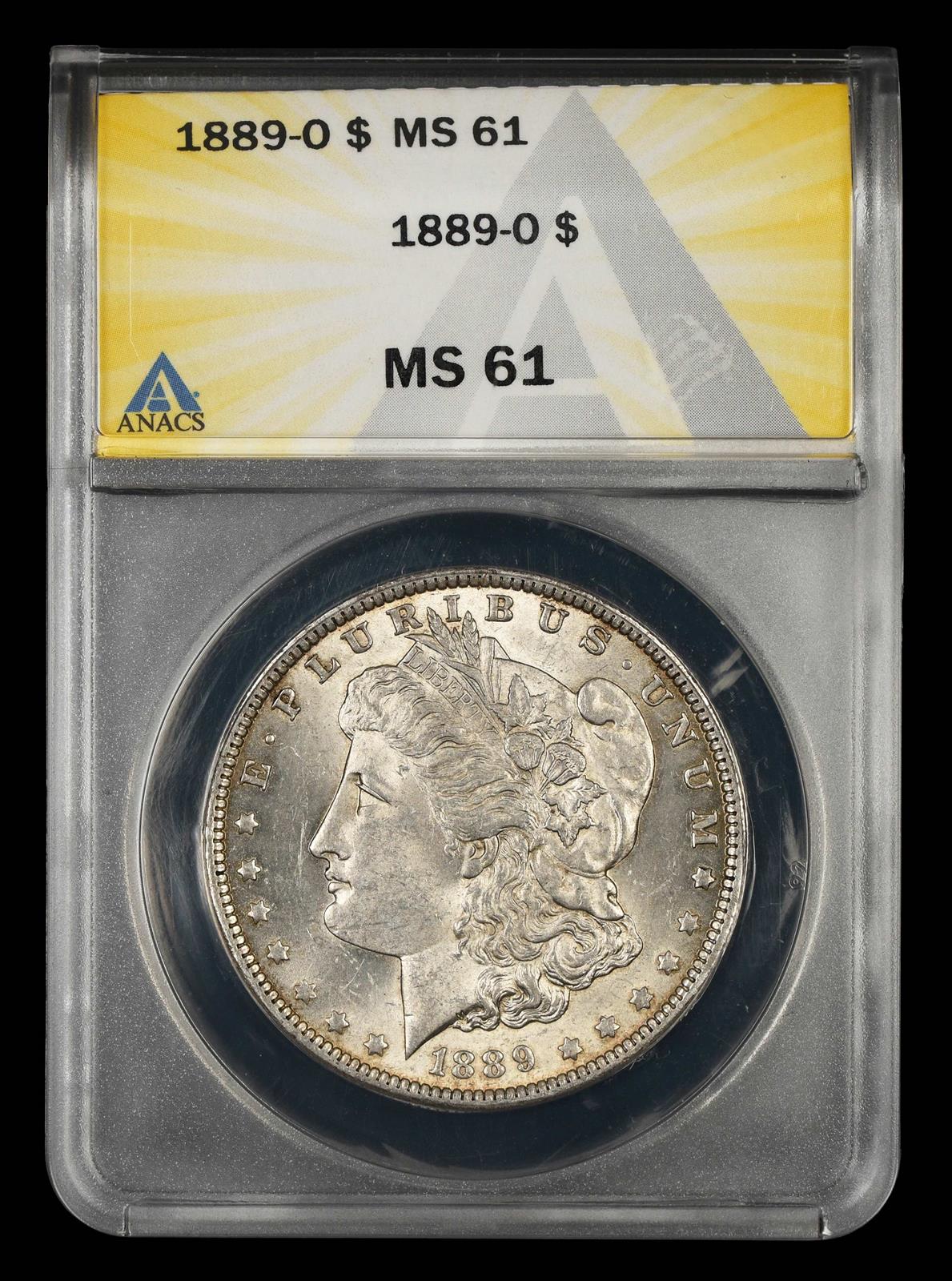 1889 O $1 ANACS MS61