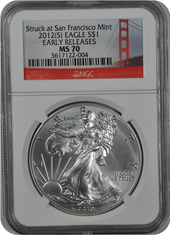 2012 Eagle Early Releases S$1 NGC
