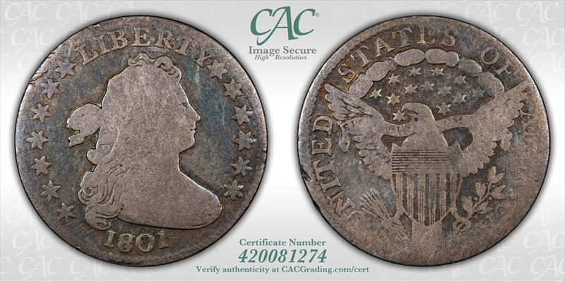 1801 10c CACG AG03 