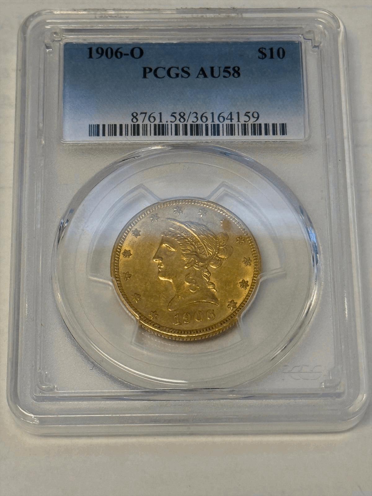 1906-o-10-gold-liberty-pcgs-au-58