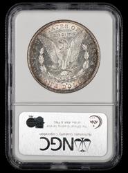 1884 S $1 NGC  AU58