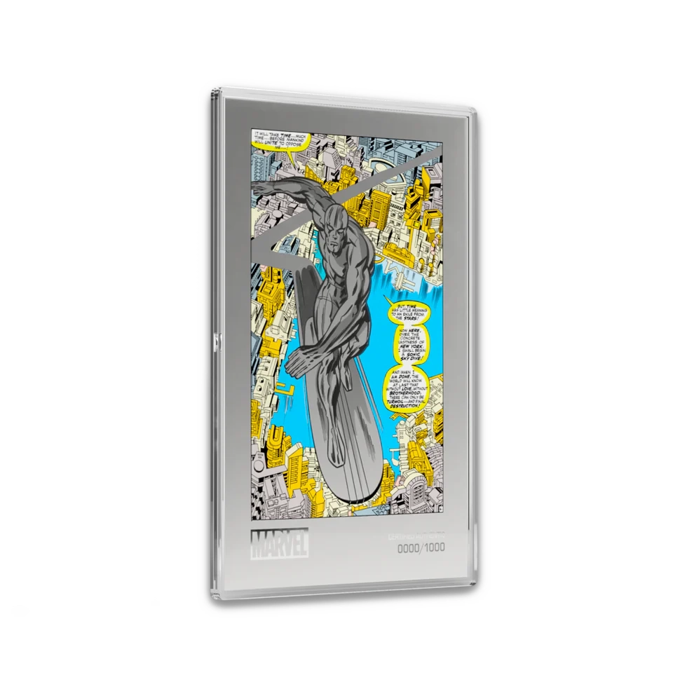 2025 Niue COMIX Marvel Fantastic Four #72 Interior Page 1oz Silver Foil 