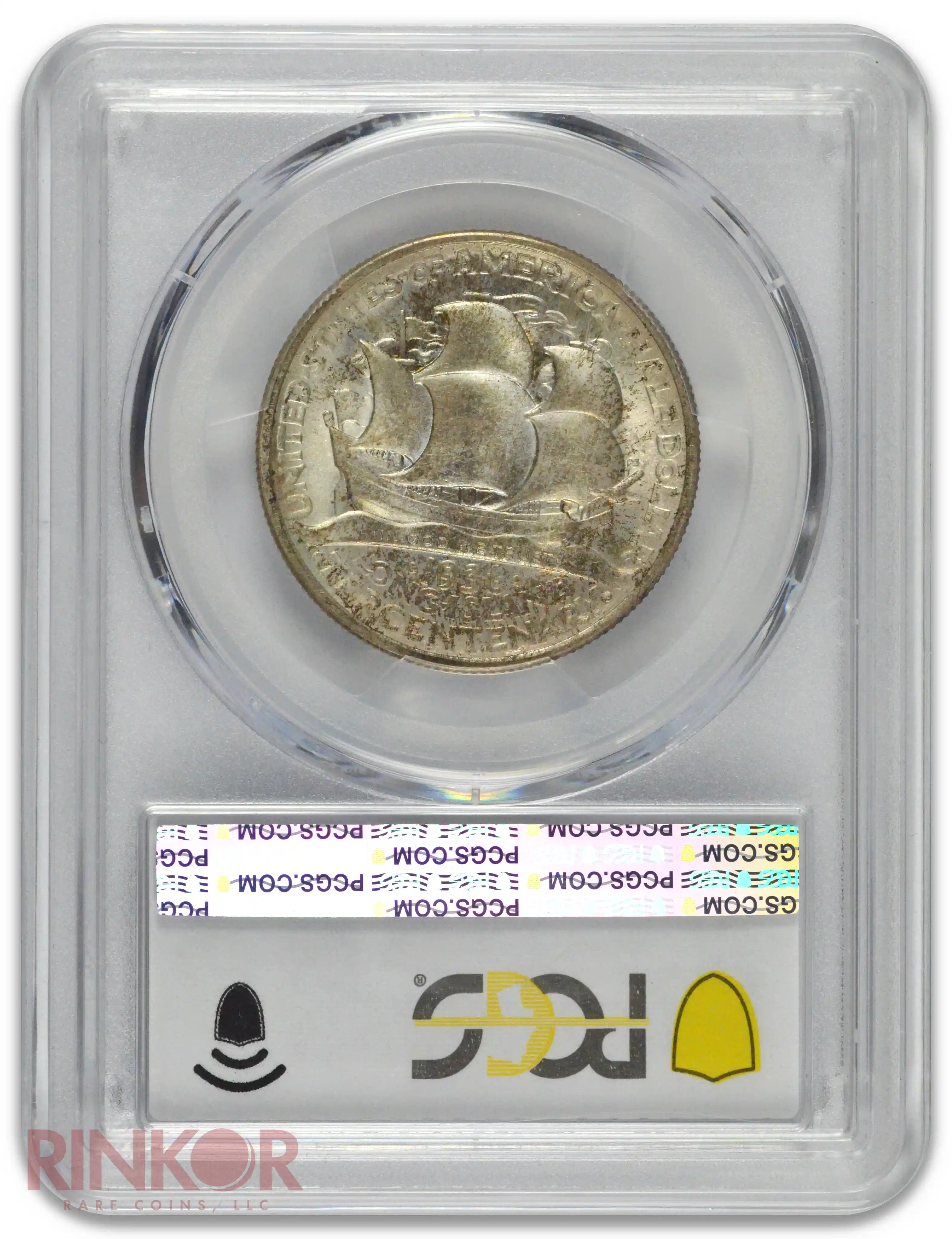 1936 Long Island Commemorative Half Dollar PCGS MS 66+