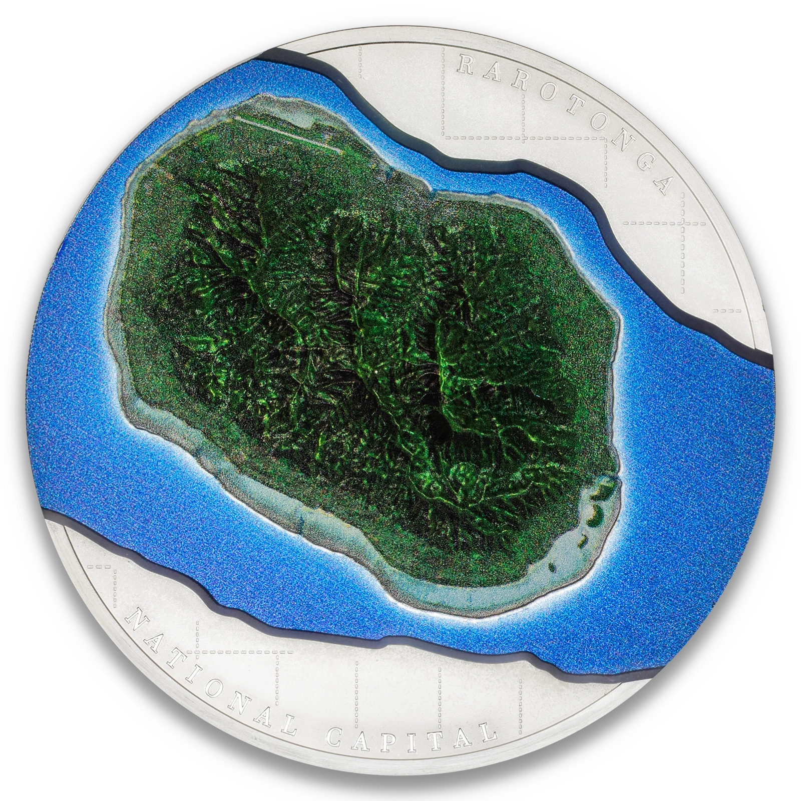 2025 Cook Islands 60 Years of Self-Government 1 Kilo Silver Coin Ultra High Relief