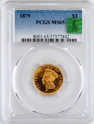 1879 Indian Princess Head PCGS MS656 CMQ