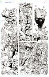 Swamp Thing #133, Page 13 Artist:  Scot Eaton (Penciller) ,  Kim DeMulder (Penciller) Media Type: Pen and Ink Art Type: Interior Page 