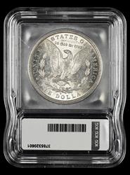 1887 S $1 ICG AU58