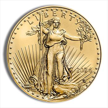 2024 1 oz Gold Eagle - BU 