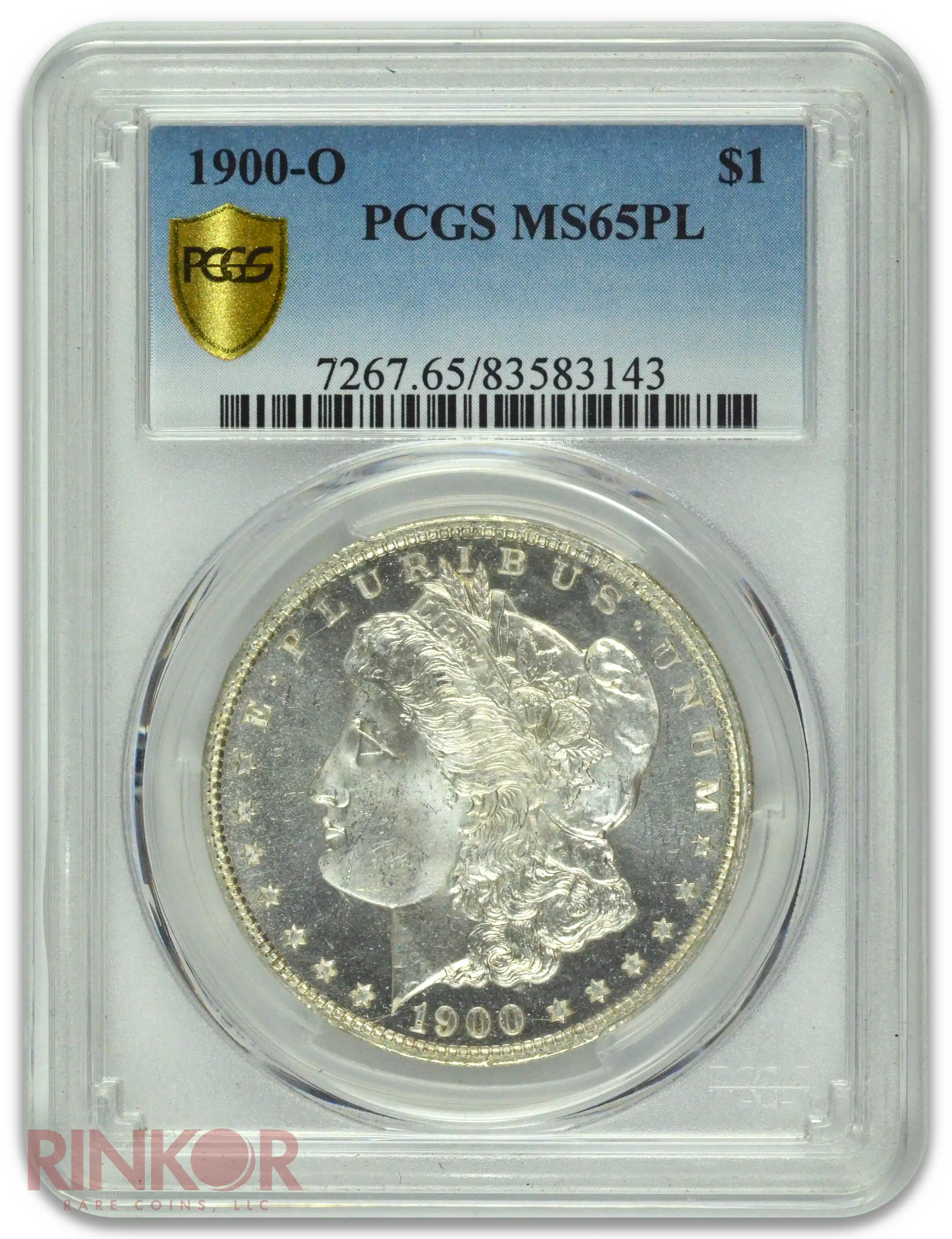 1900-O $1 Morgan Dollar PCGS MS 65 PL