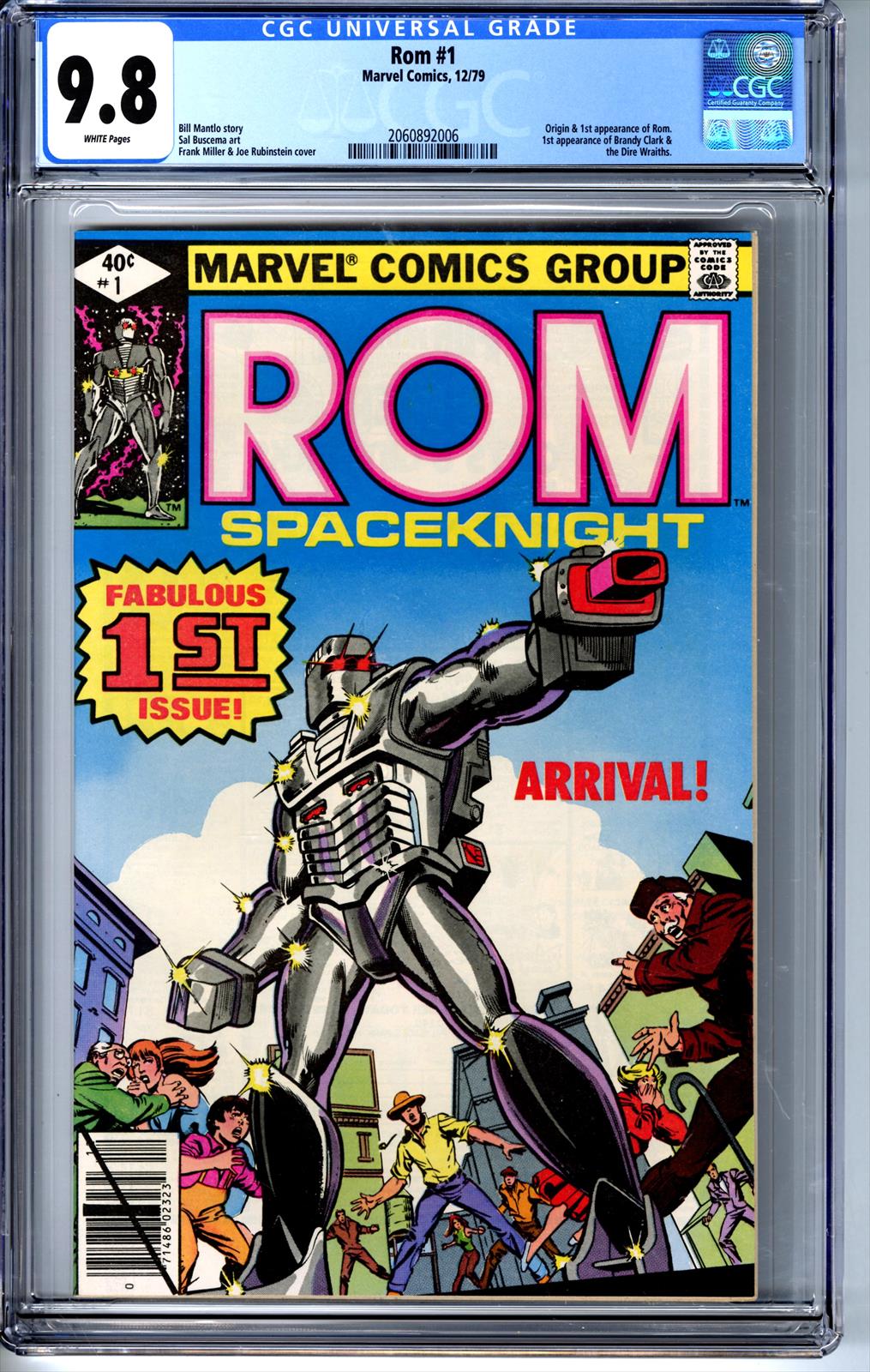 Rom #1 CGC 9.8 9.8