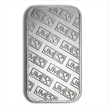 1 oz Silver Bar - Johnson Matthey - JM image 2