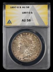 1897-O ANACS  AU58