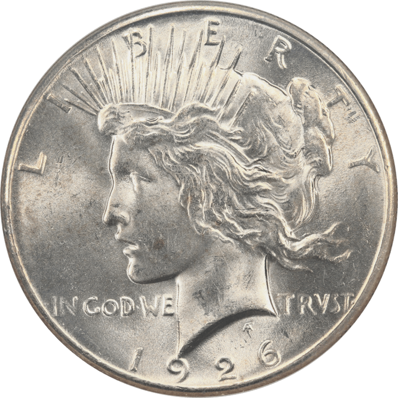 1926 Peace Silver Dollar $1 NGC MS 64 - Nice White Coin