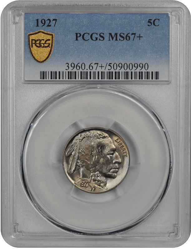 1927 Buffalo PCGS MS 67+