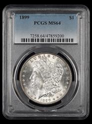 1899 $1 PCGS MS64 MS64